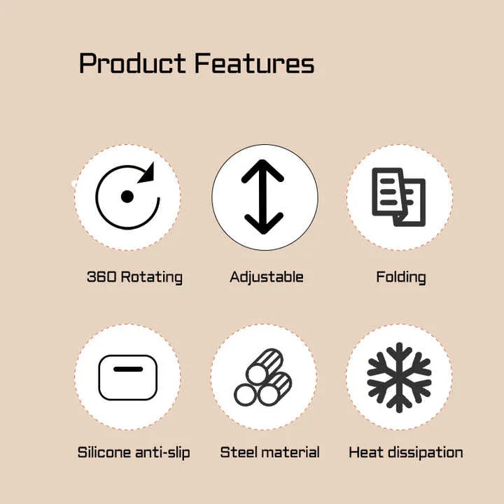 حامل هاتف قابل للطي ,Foldable phone holder