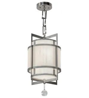11"W Raiff Contemporary Glam Pendant