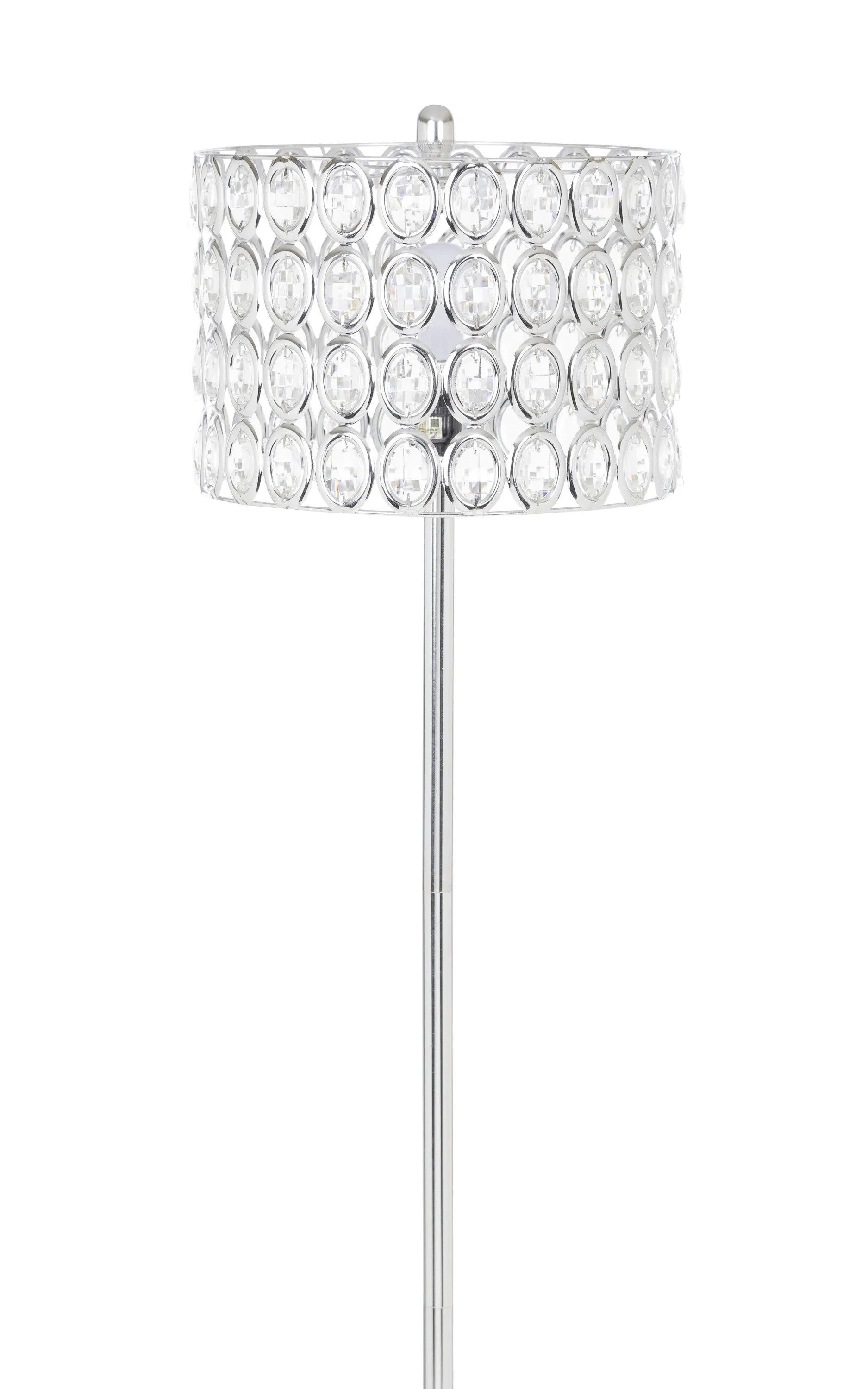 62" Round Shade Crystal Glam Floor Lamp- Model #388543