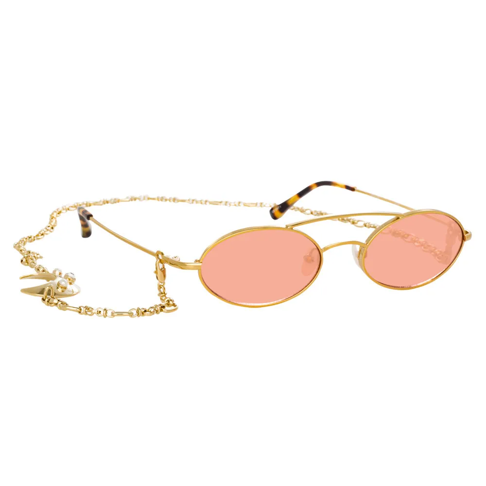 Alessandra Rich 2 C2 Oval Sunglasses