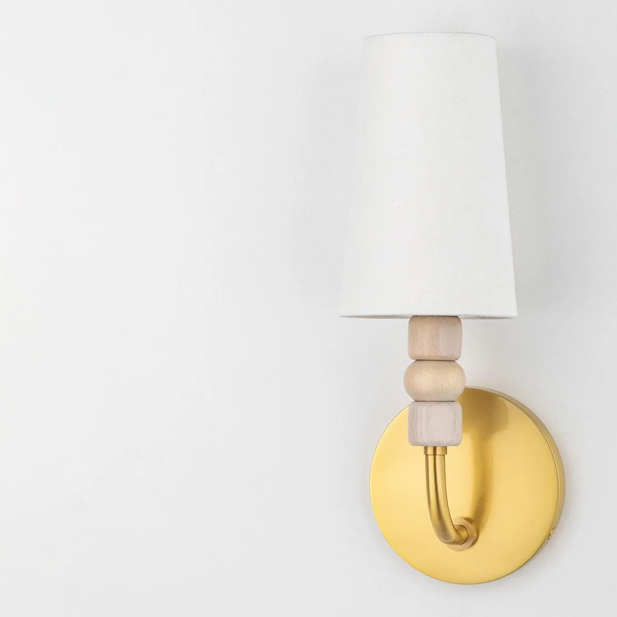 Casey 13 in. Armed Sconce Brass finish