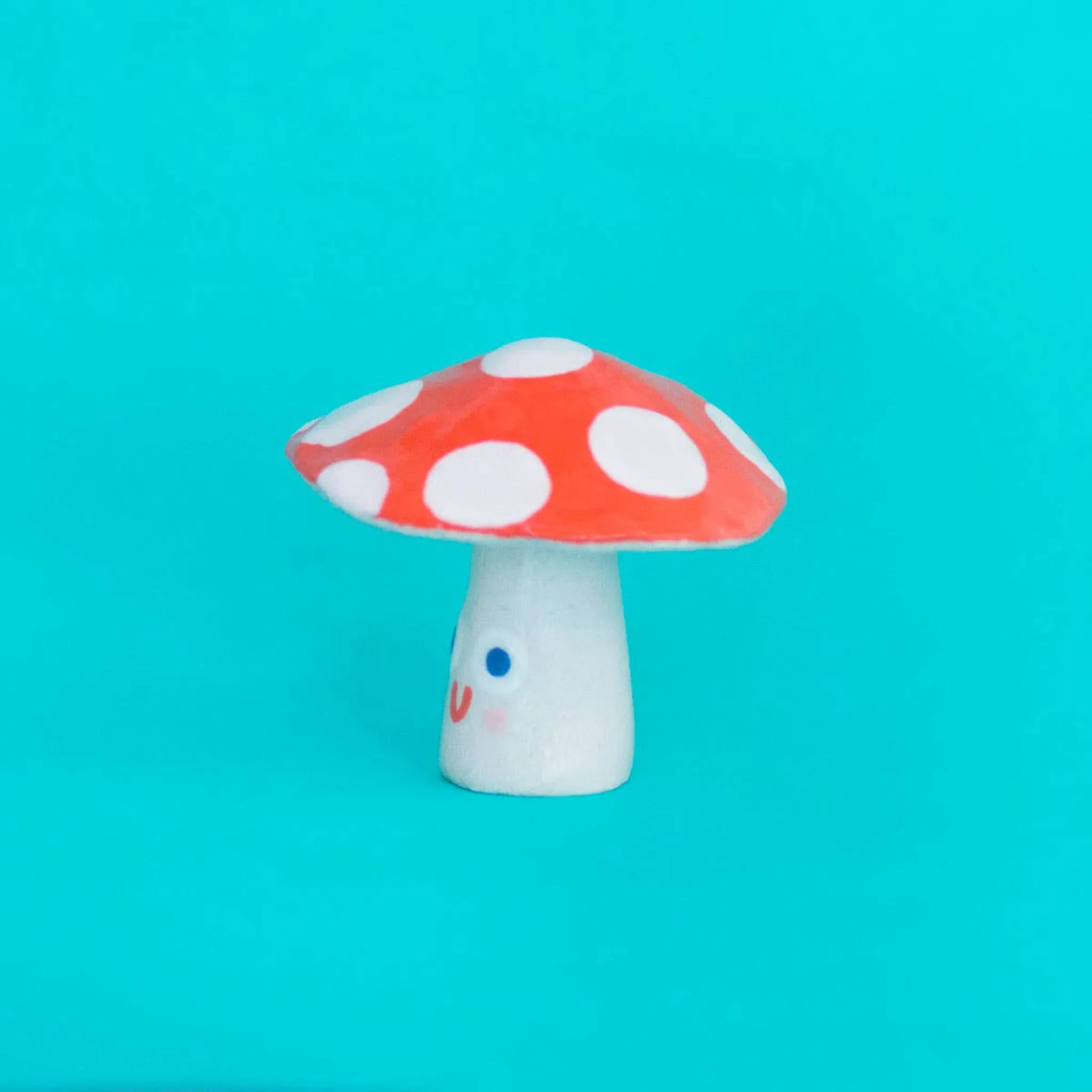 ceramic mini mushroom