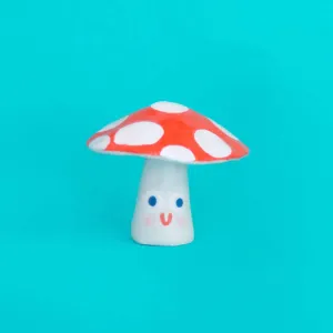ceramic mini mushroom