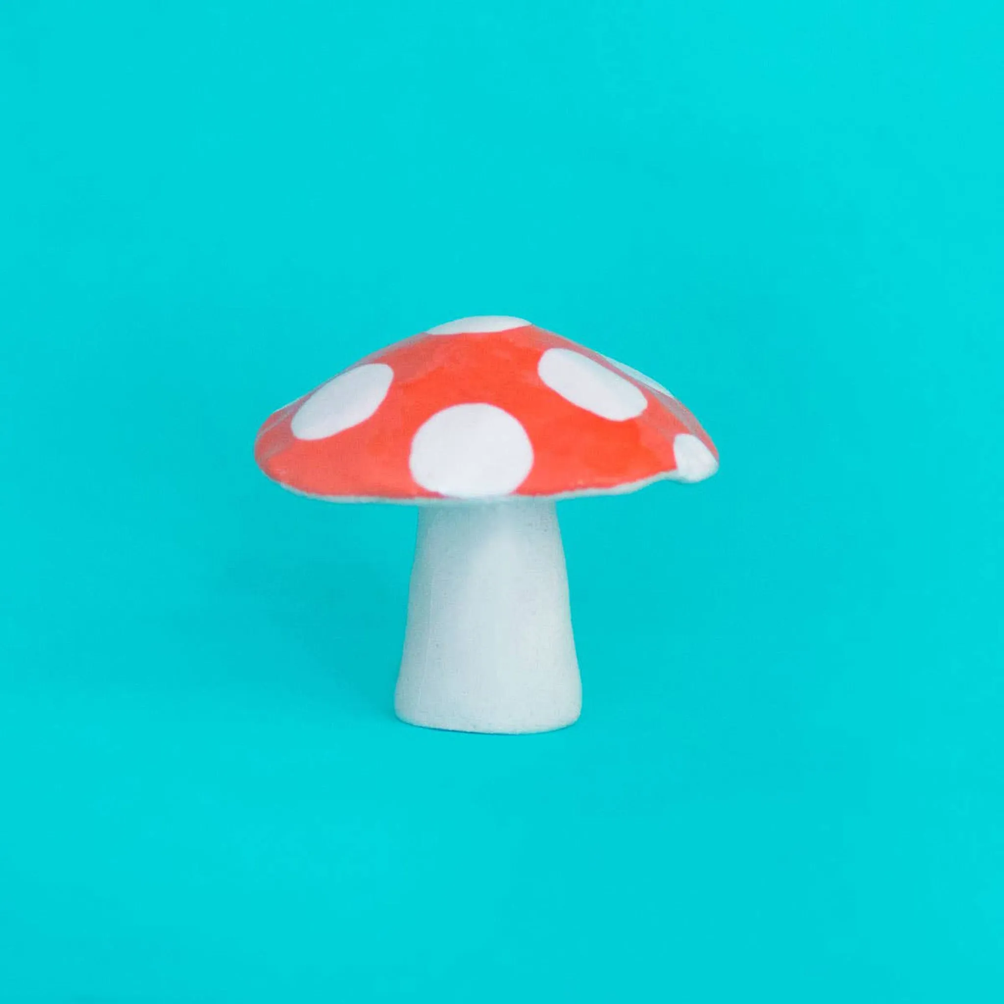 ceramic mini mushroom