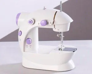 Compact Versatile Electric Sewing Machine for Home Use