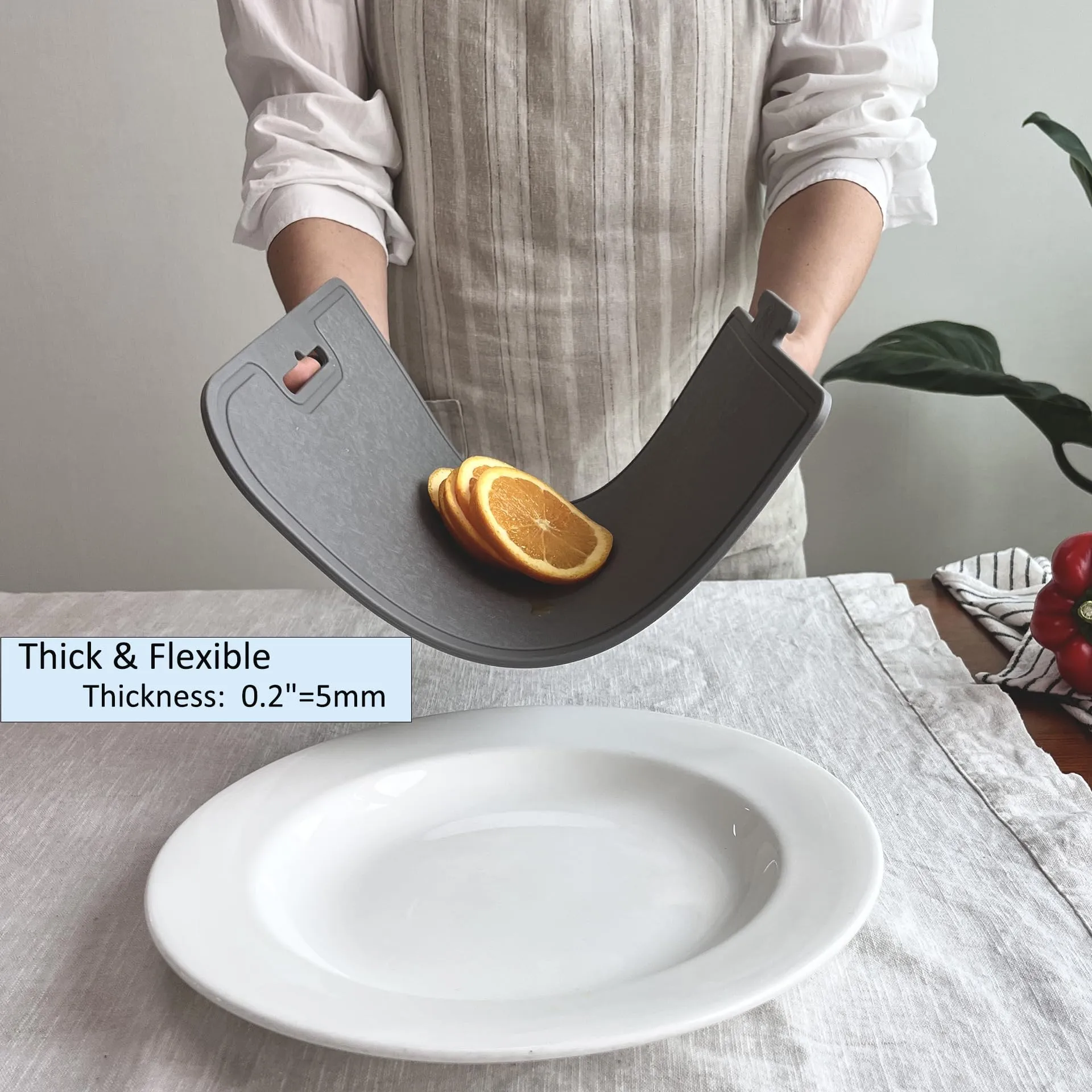 cozymomdeco: Thick and Foldable Silicone Double-Sided Cutting Board