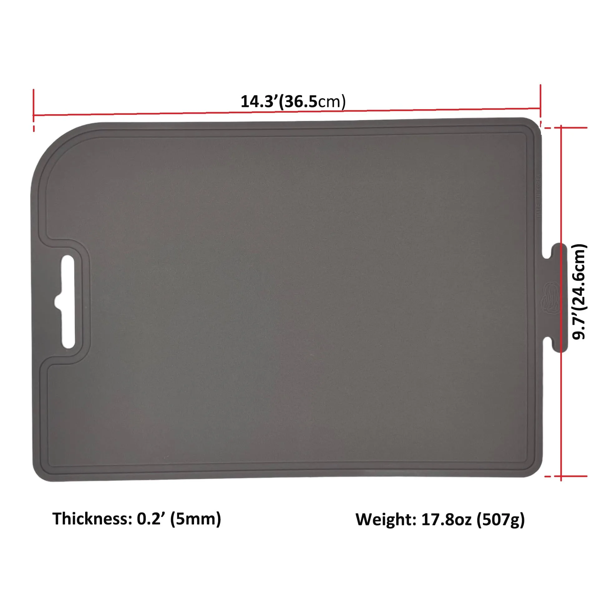 cozymomdeco: Thick and Foldable Silicone Double-Sided Cutting Board