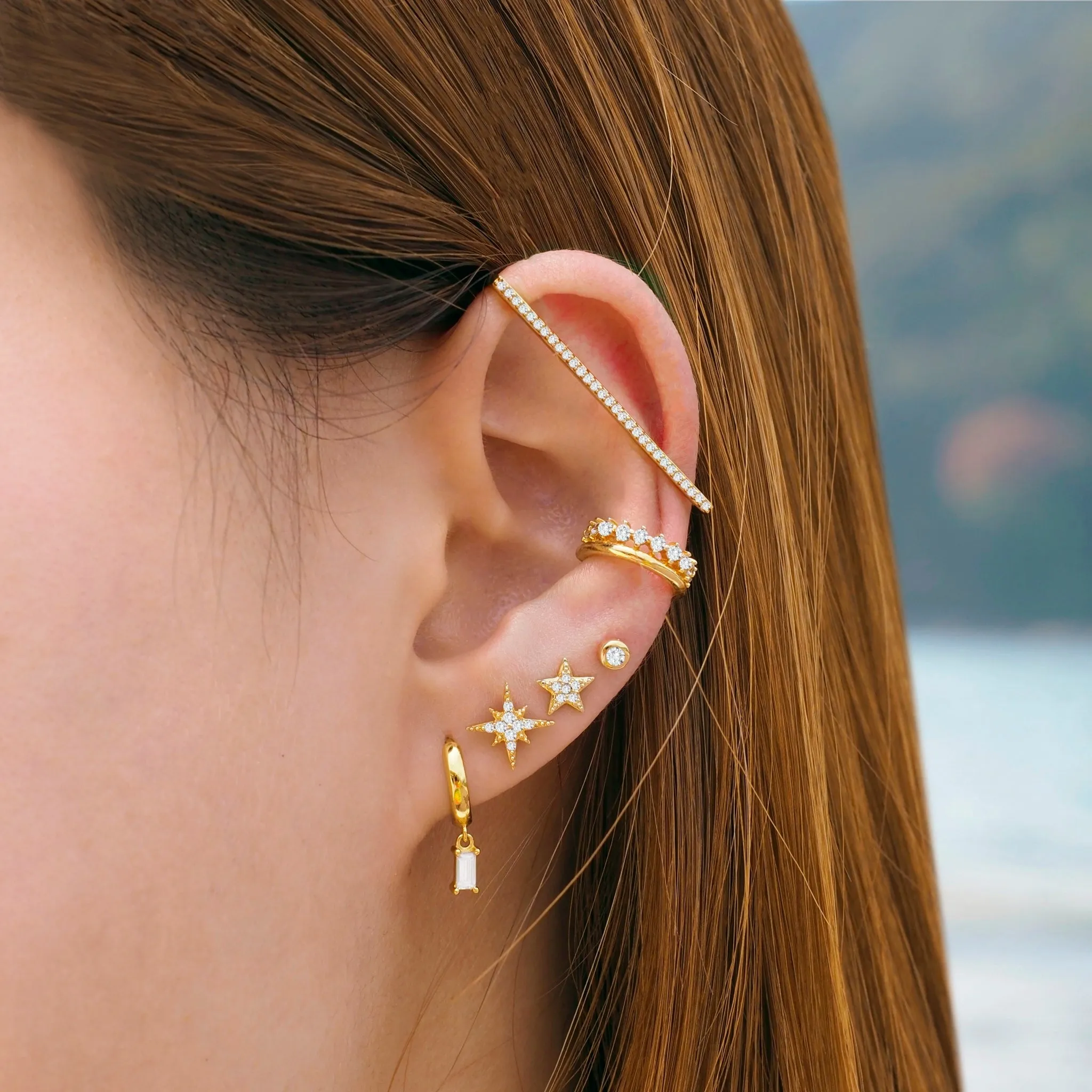 Crystal Stars Earrings