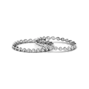Enticing 925 Sterling Silver Bangle