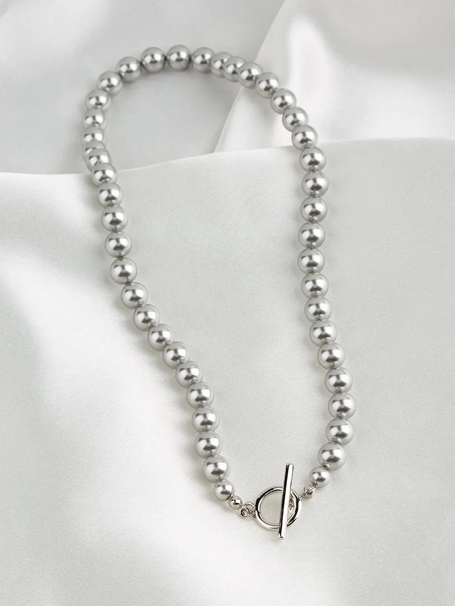 Evelyn Necklace | Grey