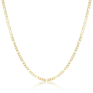 Figaro Cuban Chain 6mm - Gold