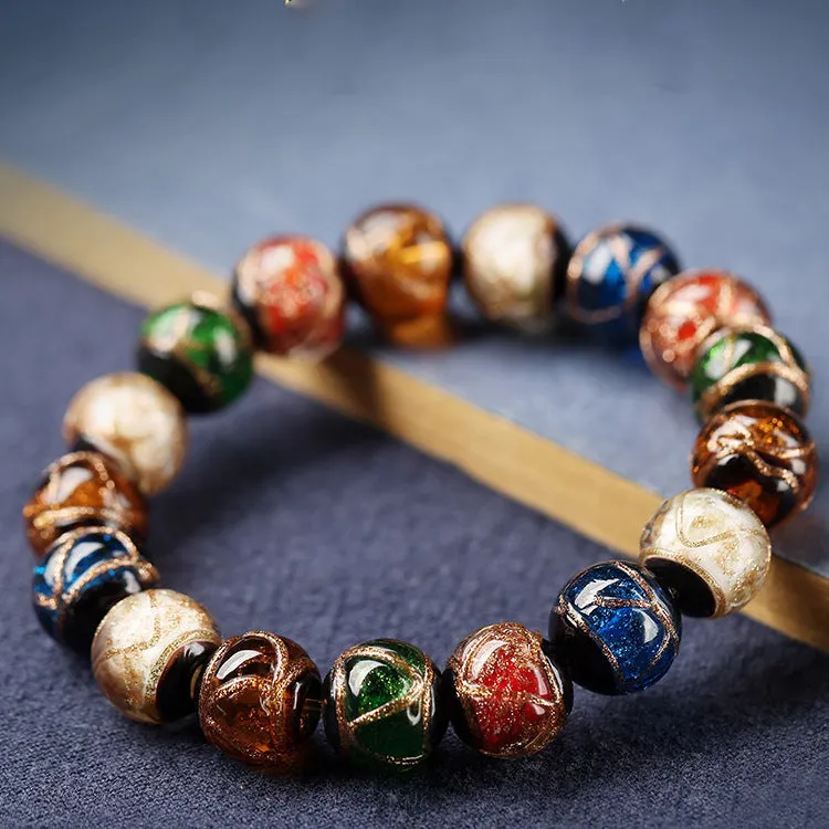 Fragrant Glass Crystal Swallow Bracelet for Women
