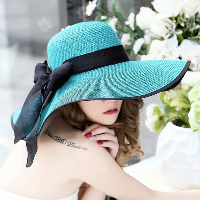 Geknoop Wide Brimmed Hat