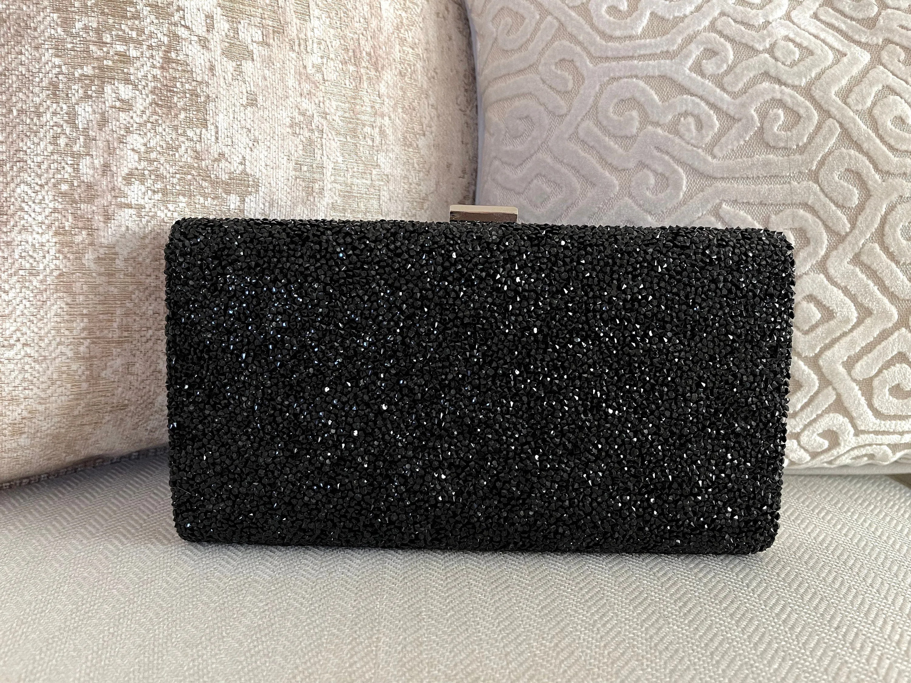 Gold Clutch Purse | Evening Bag & Silver Clutch | Black Clutch