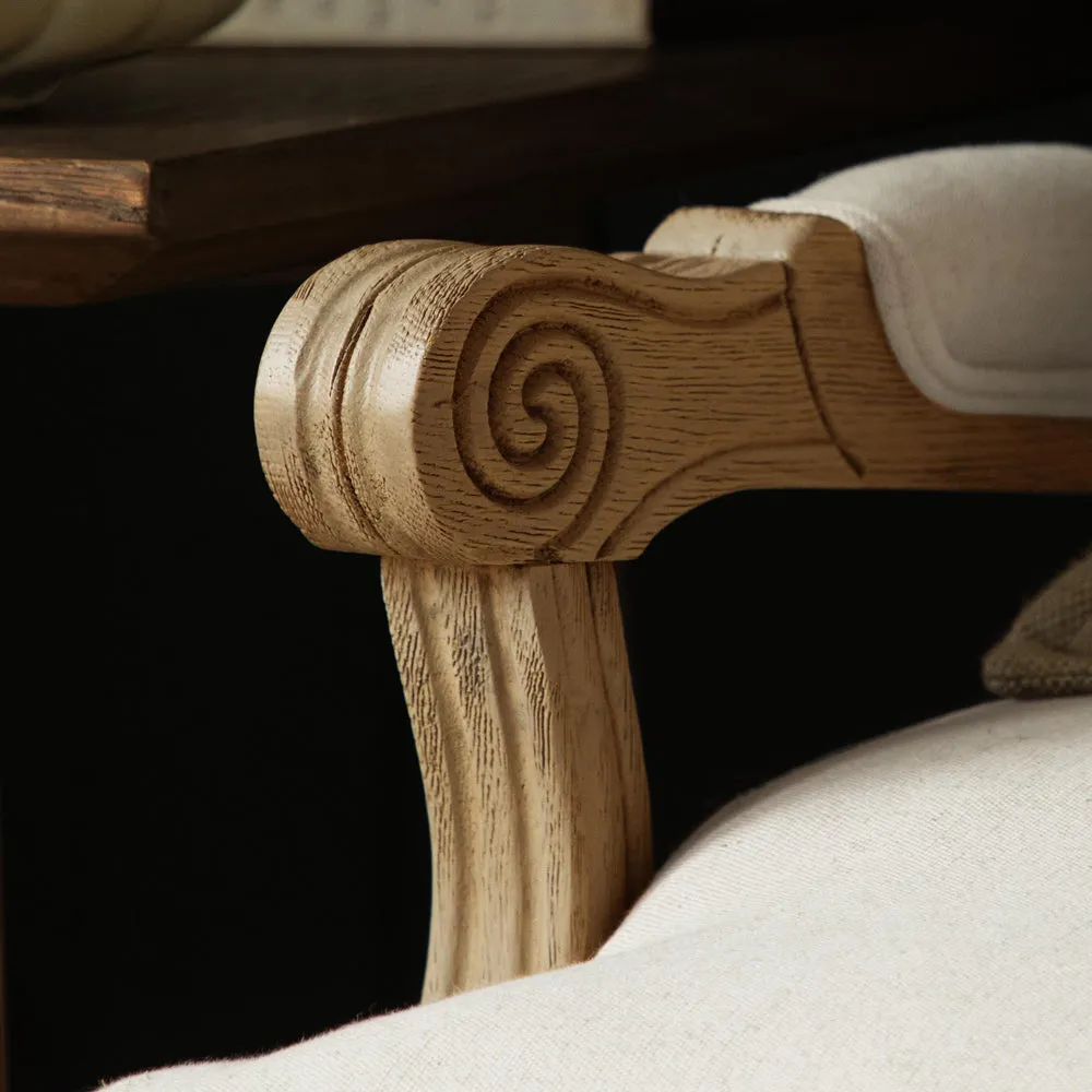Hedgerow Printed Florence Chair Oak/Lotus