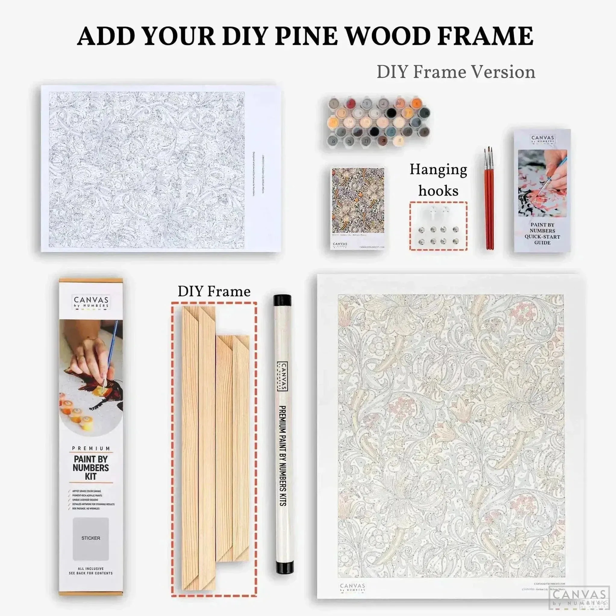 Honey Bee – Paint by Numbers