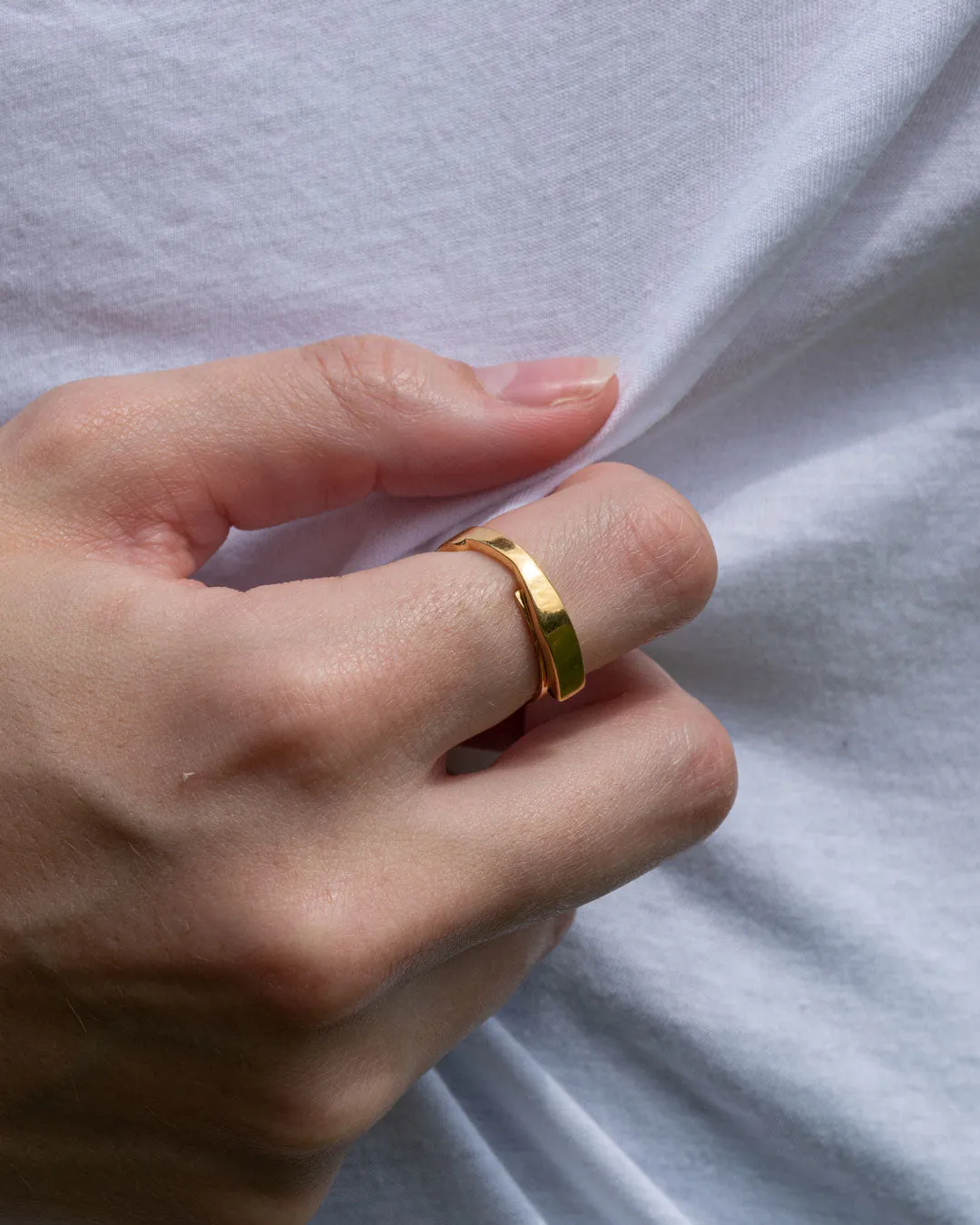 I ring polished small