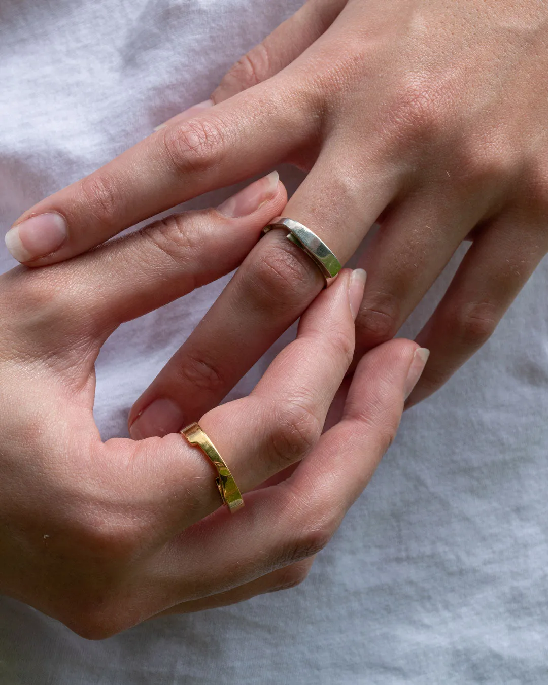 I ring polished small