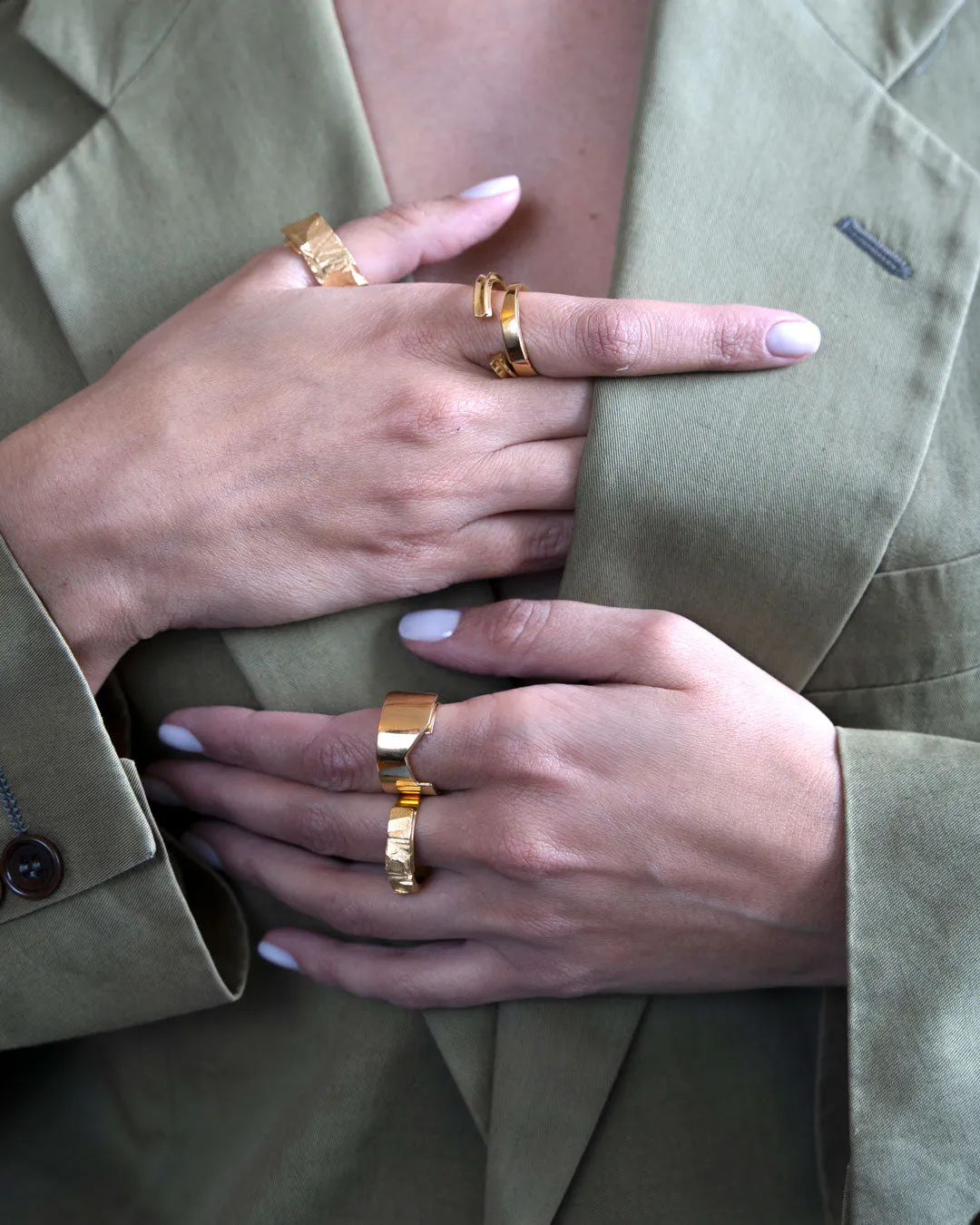 I ring polished small