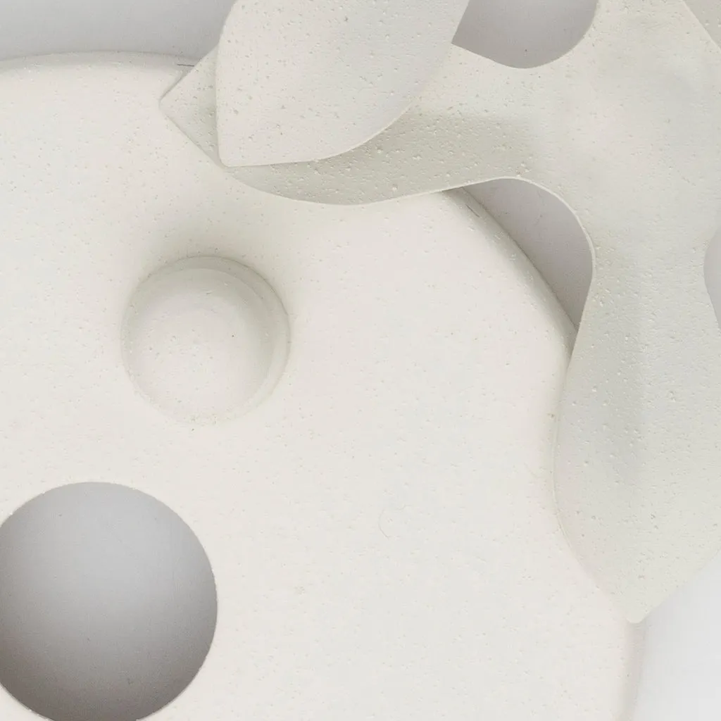 Jasper 6 Light Matte White Chandelier