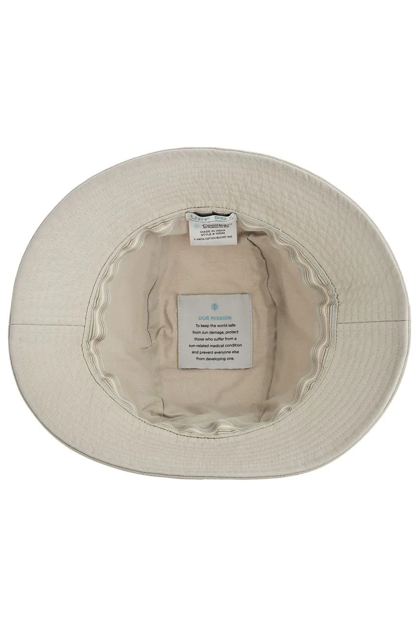 Kid's Katia Cotton Bucket Hat  |  Tan