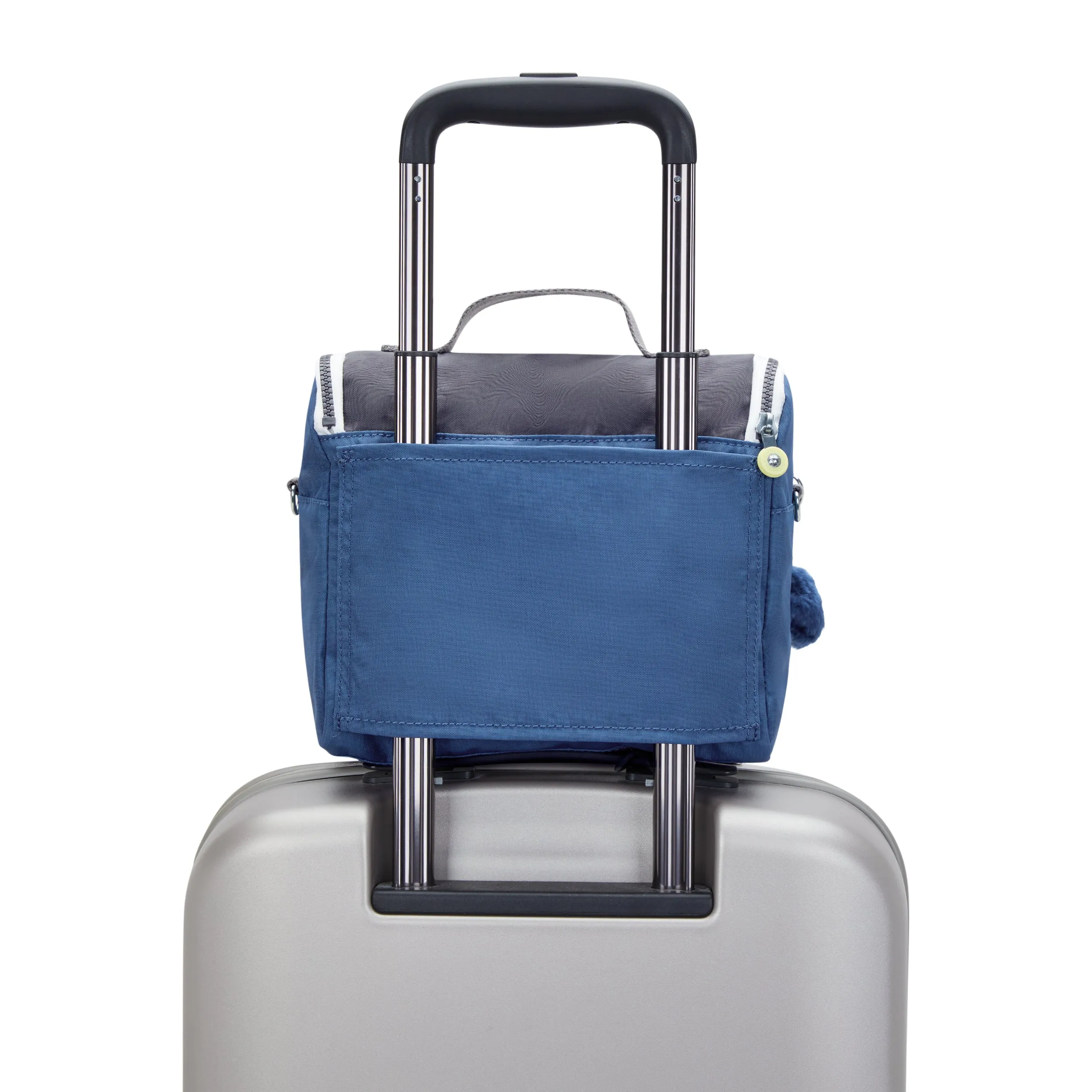 Kipling New Kichirou Fantasy Blue Bl Large Lunch Bag with Trolley Sleeve C215289-8FB