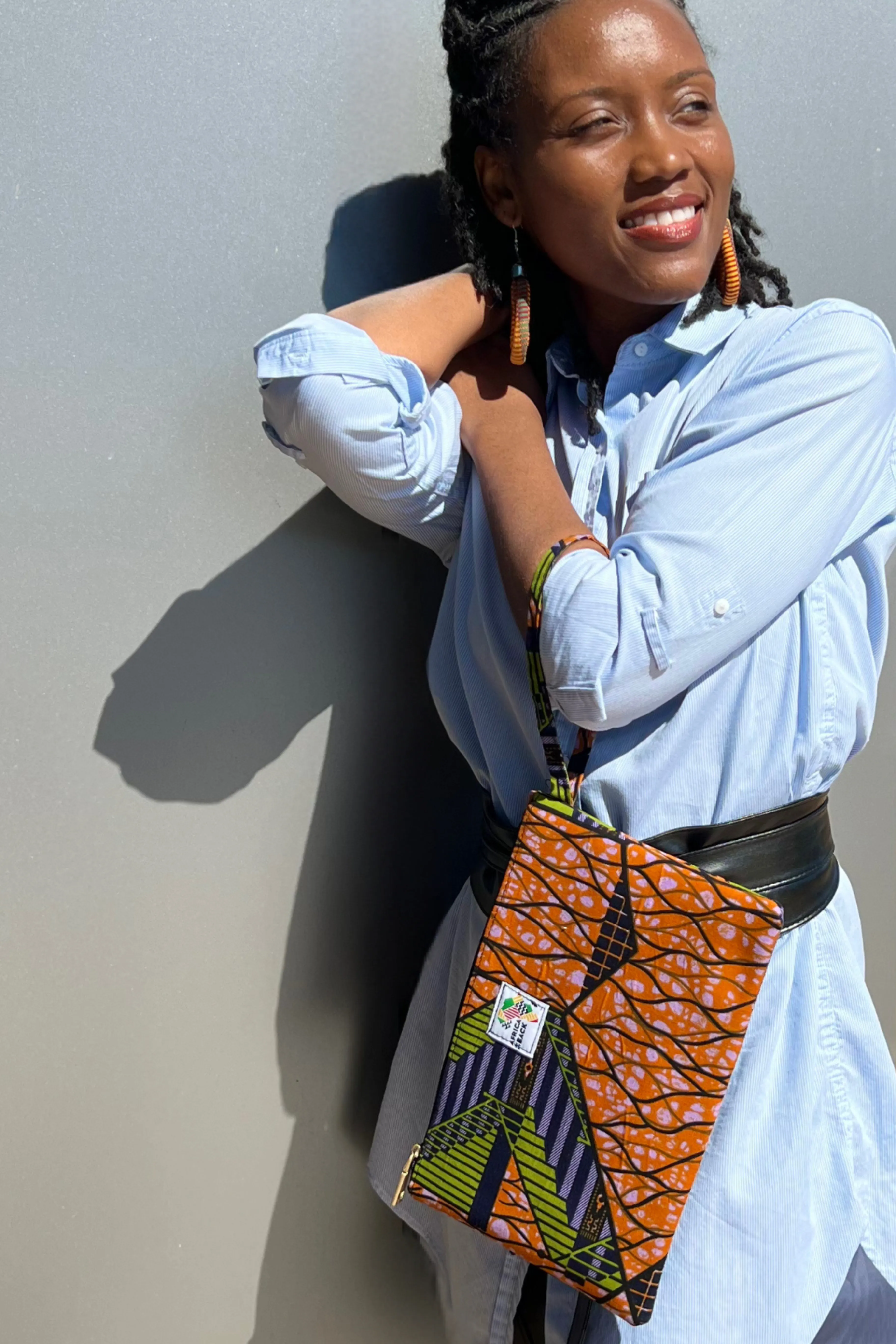 Lavender Grasslands Wristlet