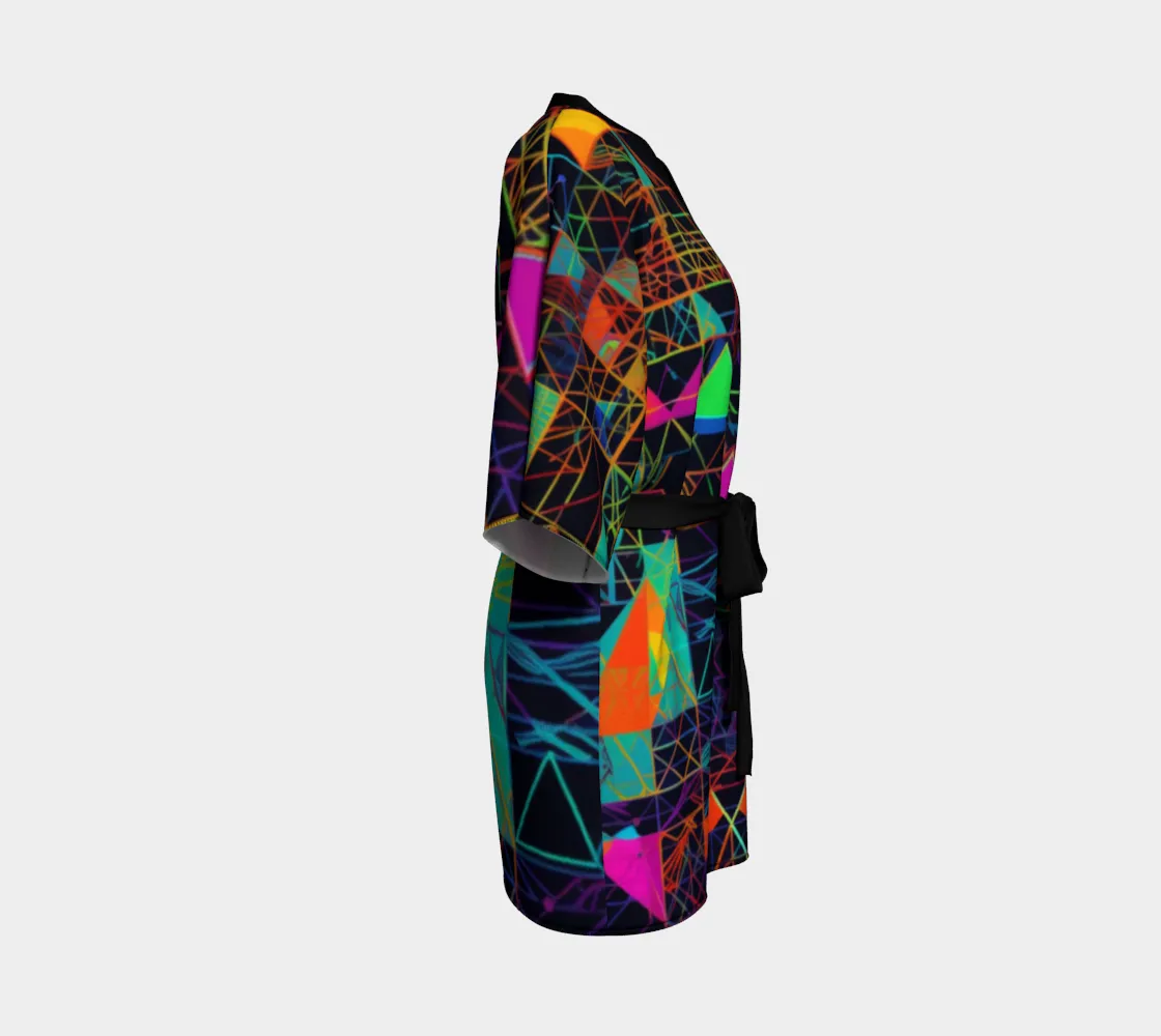 LINES N TRIANGLES KIMONO | ACIDMATH AI
