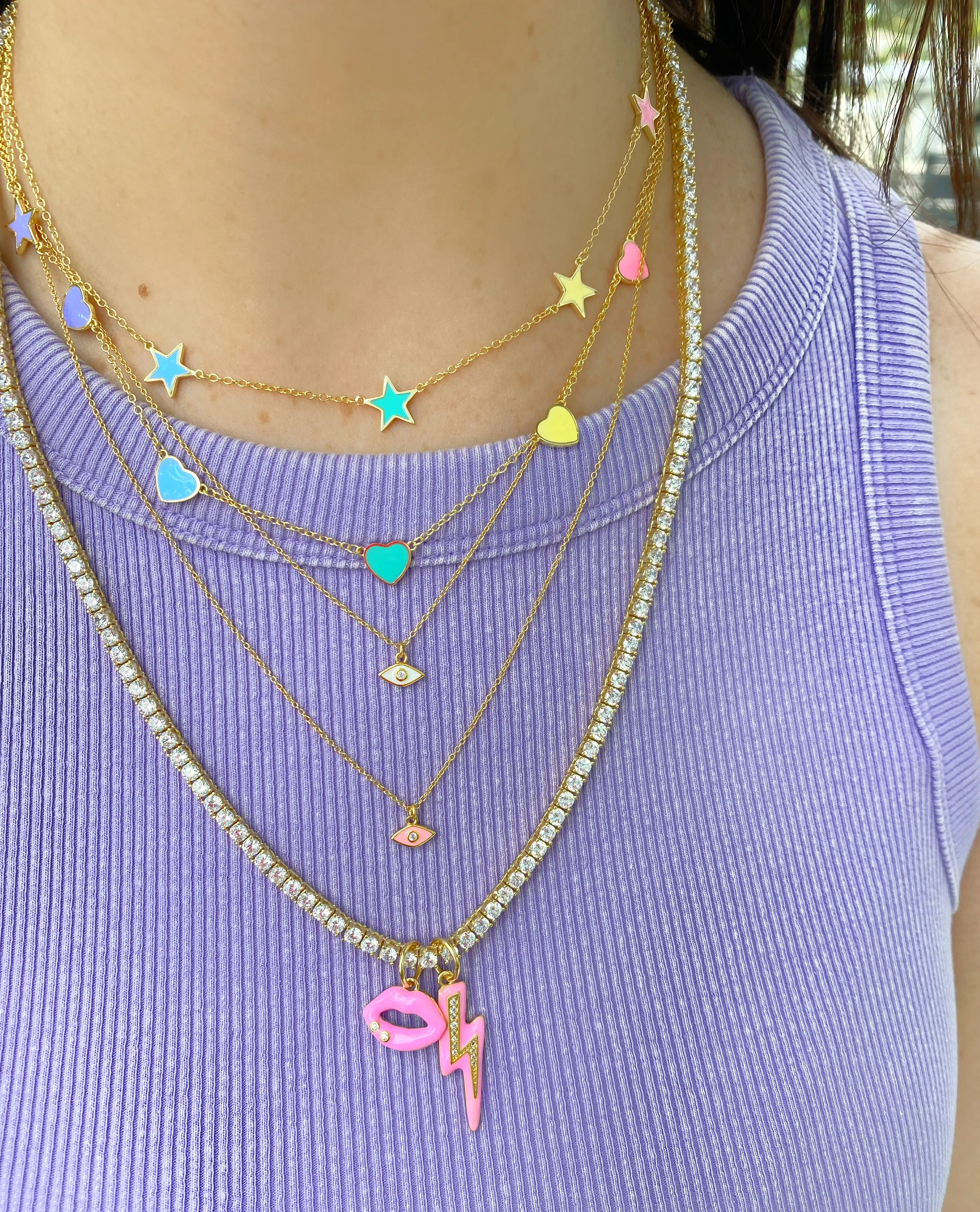 Lip Enamel Charm