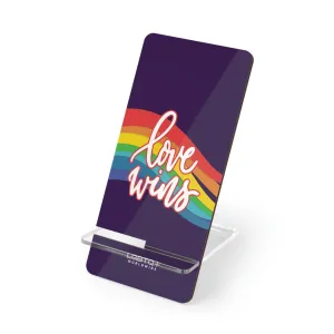 ,,LOVE WINS" Handyhalter für Smartphones