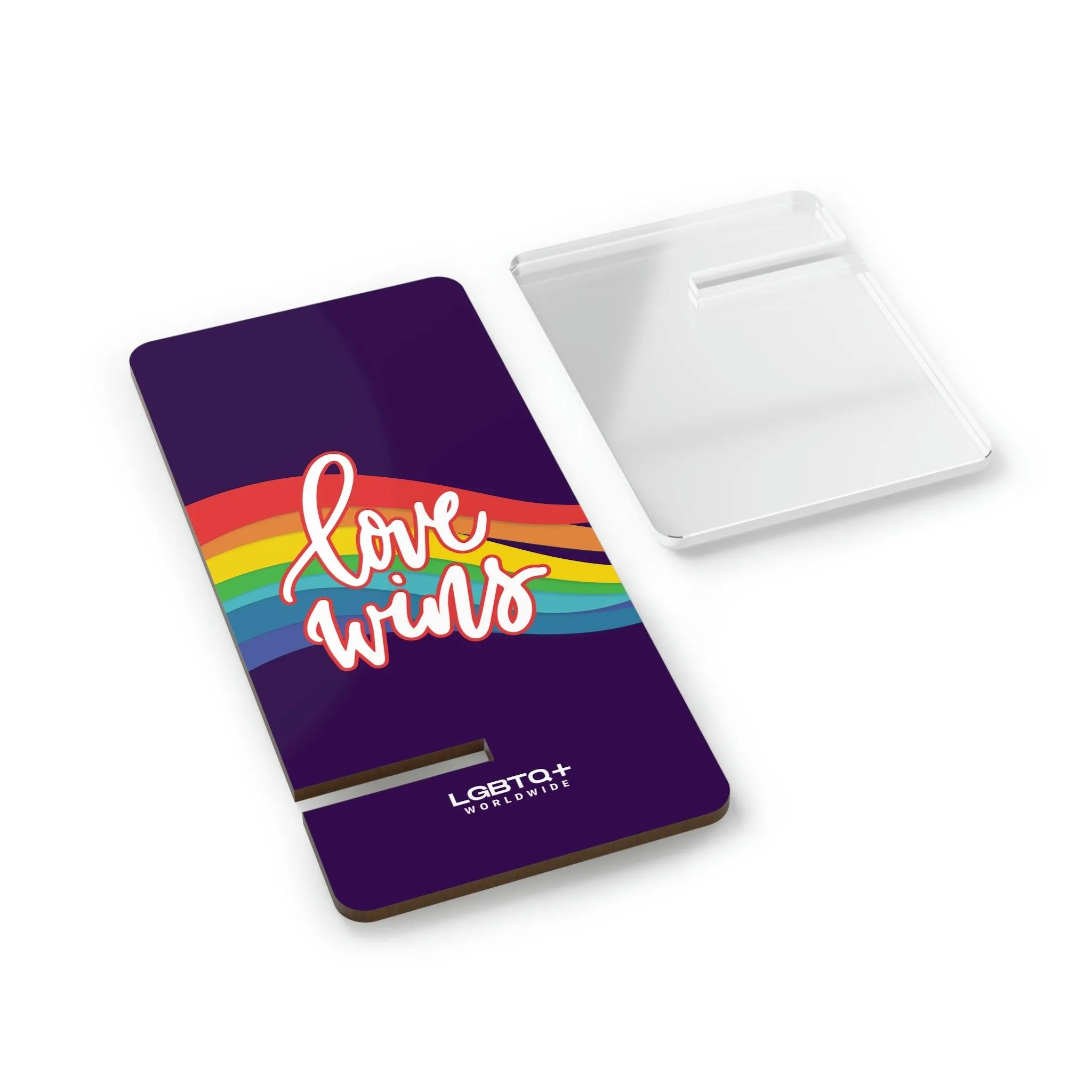 ,,LOVE WINS" Handyhalter für Smartphones