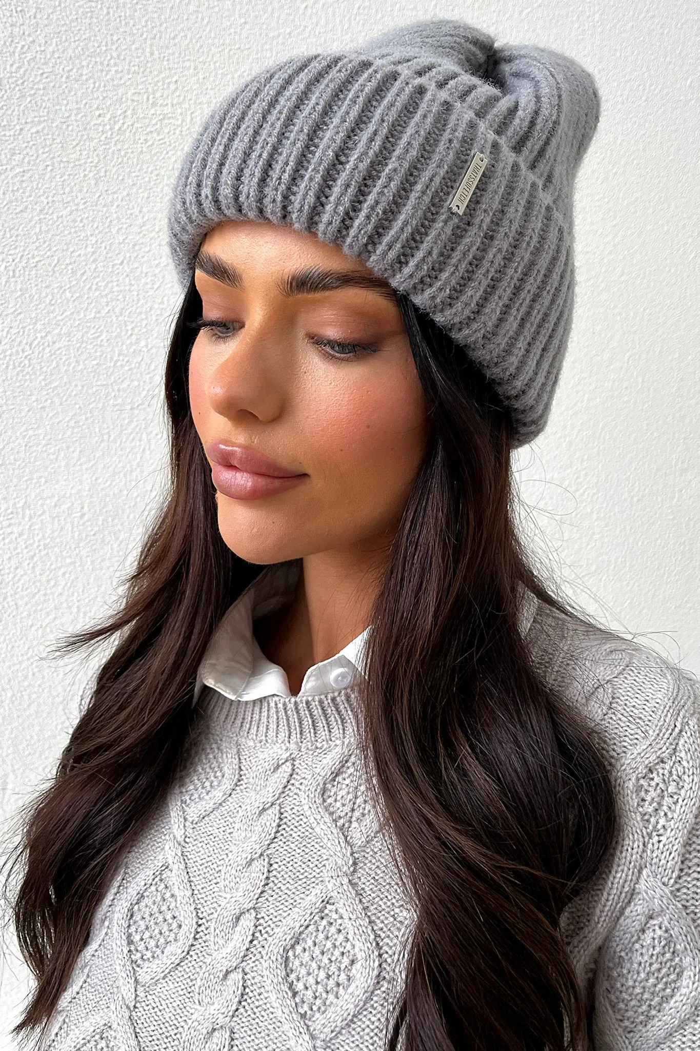Luna Beanie - Grey