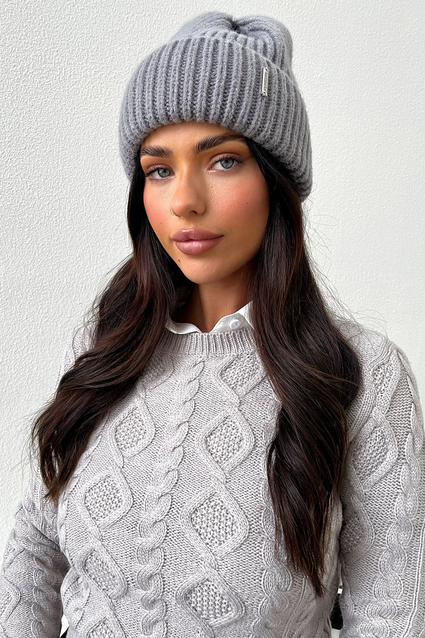 Luna Beanie - Grey