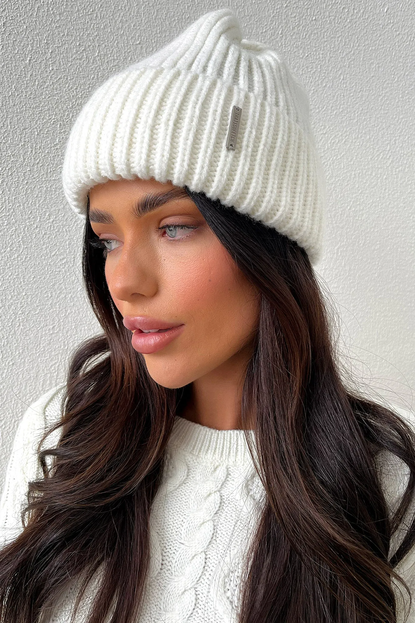 Luna Beanie - White
