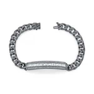 MEN'S MIXED DIAMOND LINK BRACELET