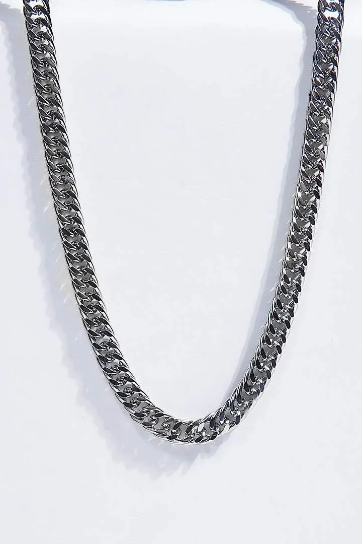 Miami Cuban Link Chain - Silver