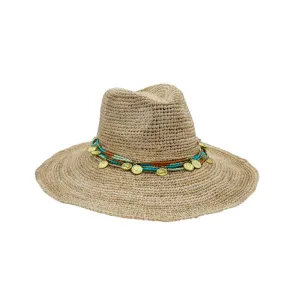 Nikki Beach Ibiza Crochet Raffia Sun Hat