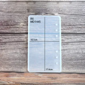 Notebook Binder Cover Silicone Mold, 6-7/8 x 4, tol1421