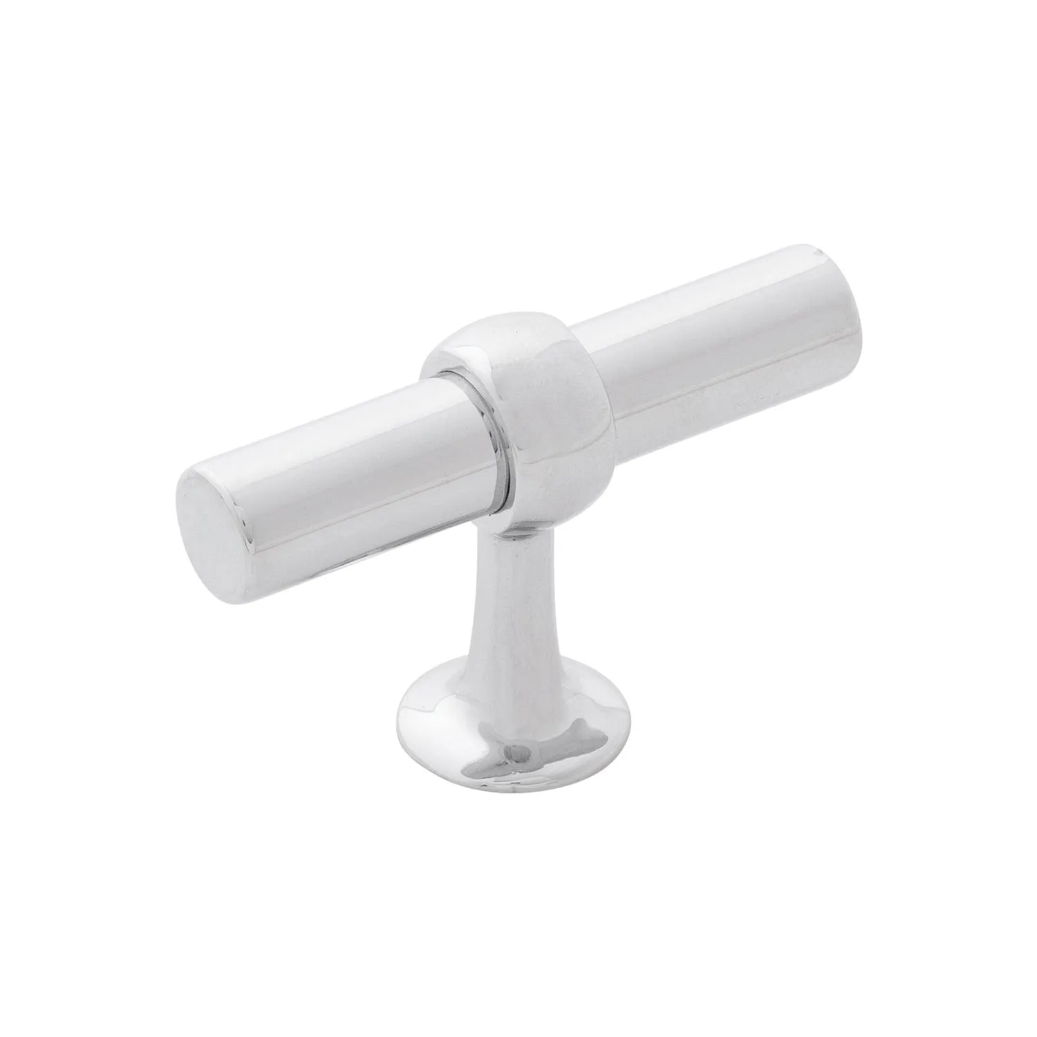 Ostia Collection T-Knob 2-1/2 Inch X 13/16 Inch Chrome Finish