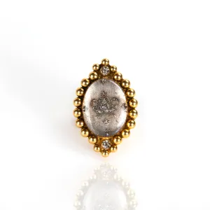 Oval Bespoke Royal Crown Ring