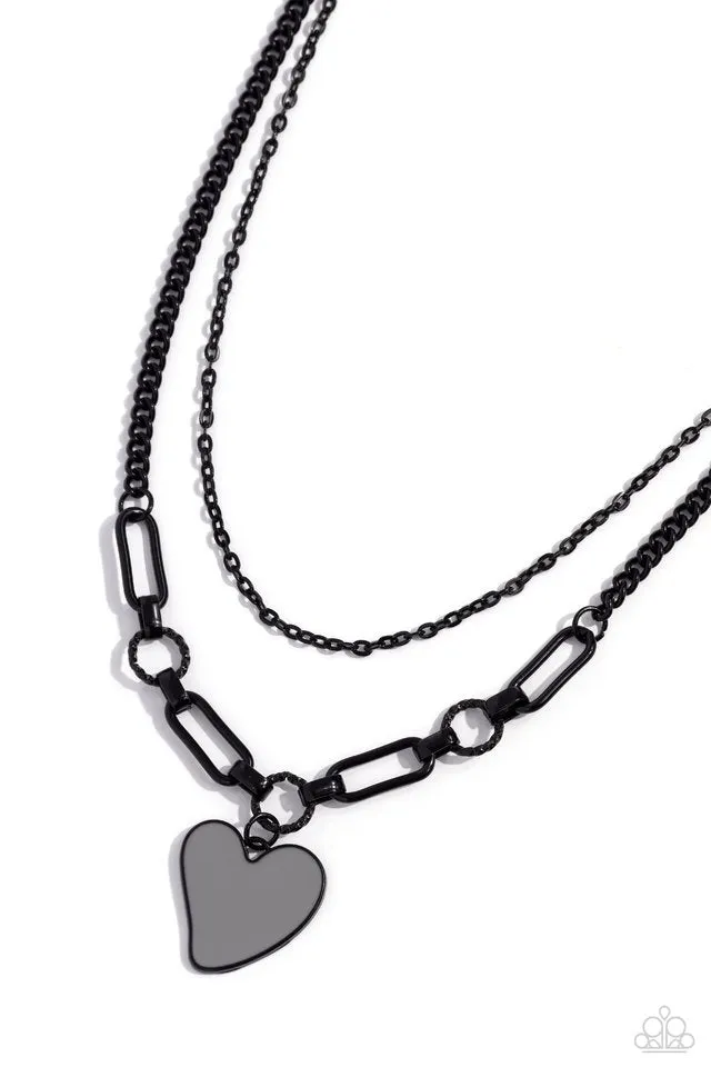 Paparazzi Necklace ~ Carefree Confidence - Silver