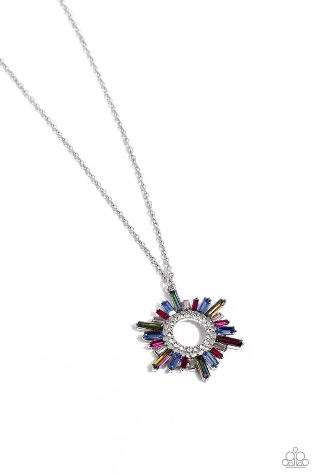 Paparazzi Necklace ~ Enigmatic Edge - Multi
