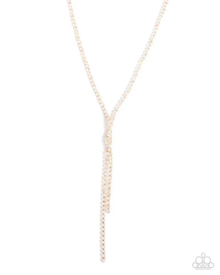 Paparazzi Necklace ~ Timeless Team - Gold