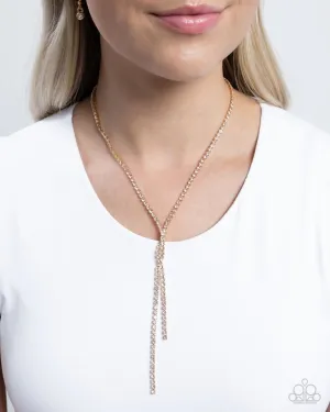 Paparazzi Necklace ~ Timeless Team - Gold
