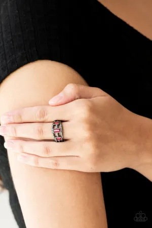 Paparazzi Ring ~ Noble Nova - Red