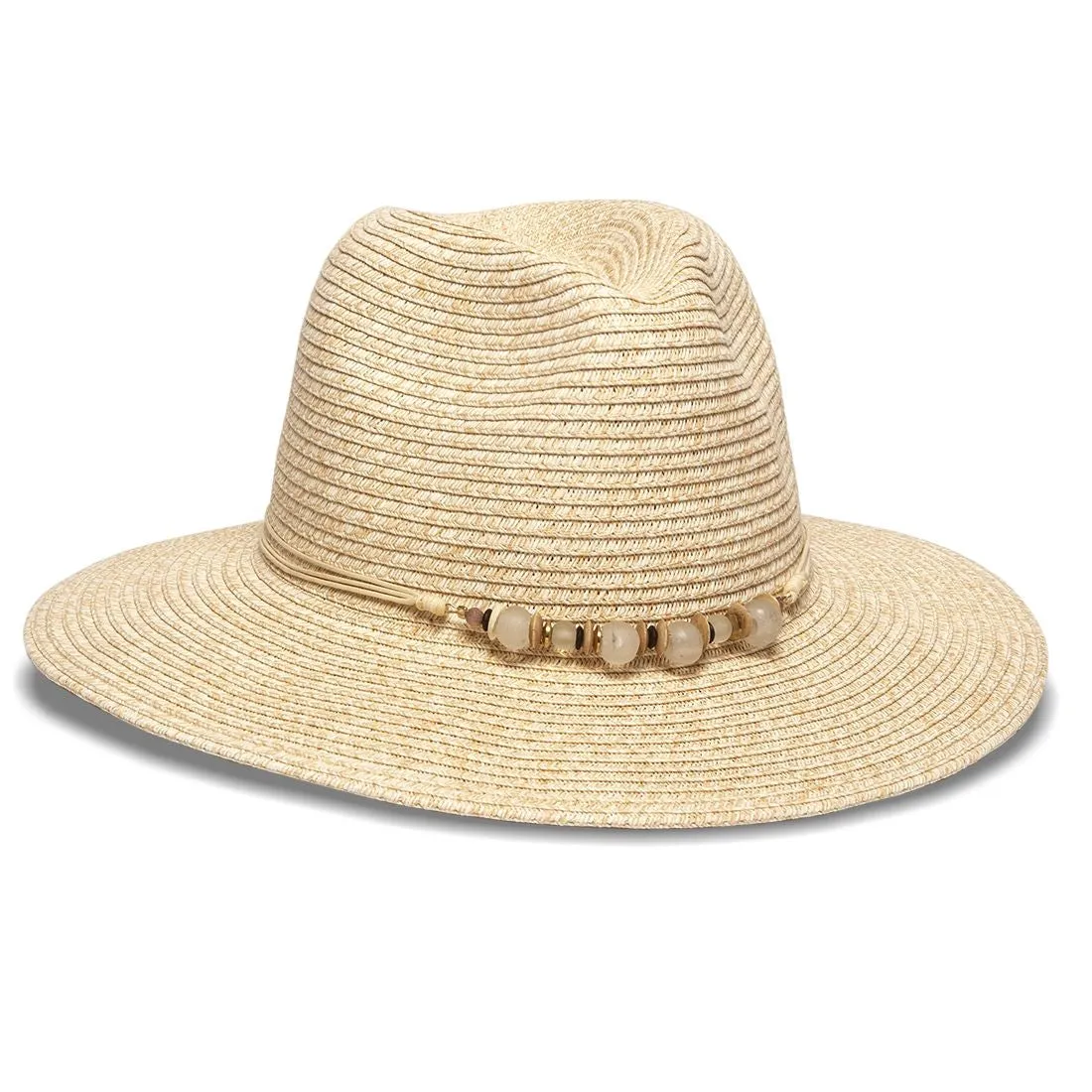 Physician Endorsed Beach Glass Toyo Straw Fedora