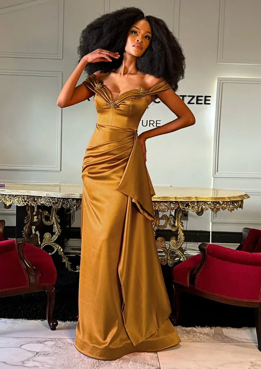 Satin Gert-Johan Coetzee gown