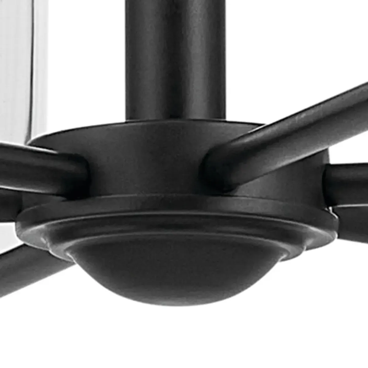 Shailene 27" 9-Light Chandelier with Clear Glass, Black Finish