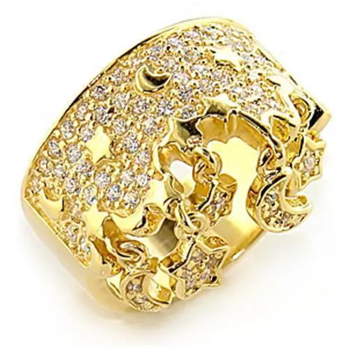 Silver Ring AAA GRD CZ Clear 8X014 for Women Style 925