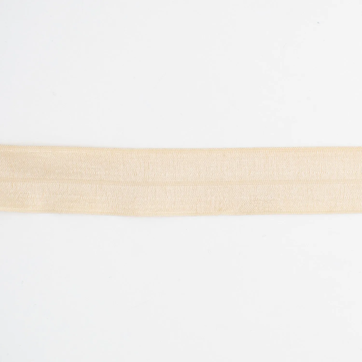 Simplicity Fold Over Elastic FOE 25mm Nude